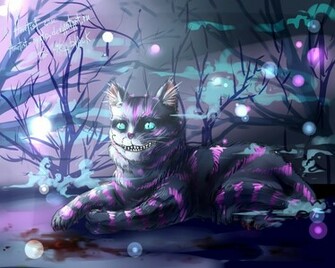 Cheshire Cat Wallpaper By Ametist Nyako
