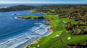 Pebble Beach Wallpaper Image