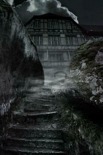 Premade Background Asylum By Thalija Stock