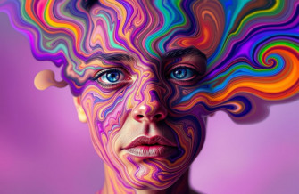 Trippy Face Wallpaper