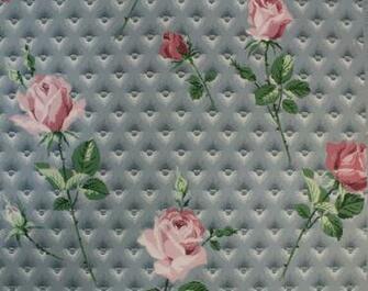 Quilted Wallpaper Linoleum Living
