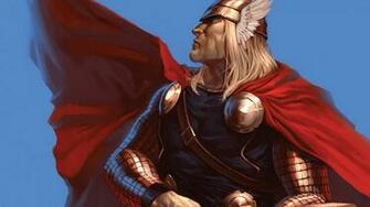 Comics Thor Marvel Avengers Wallpaper