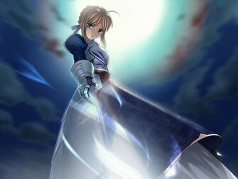 Saber Invisable Sword Fate Stay Night Wallpaper