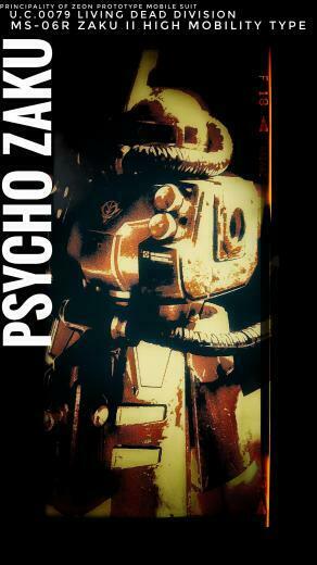 Display Wip Wallpaper Psycho Zaku Gunpla