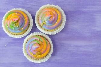 Unicorn Poop Cupcakes