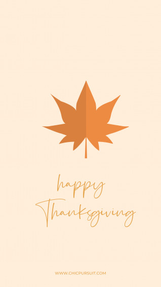 Cute Thanksgiving Wallpaper For iPhone