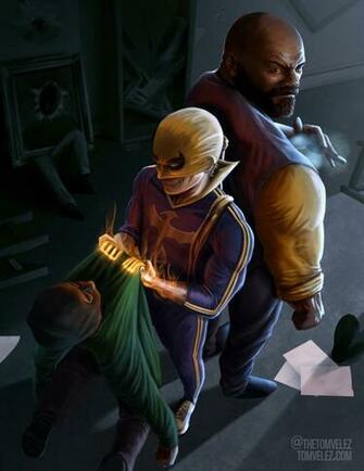 Iron Fist Luke Cage Heroes For Hire By Punktx30 On