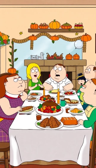 Family Guy Thanksgiving Wallpaper