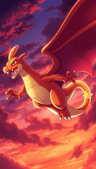 Charizard Phone Wallpaper