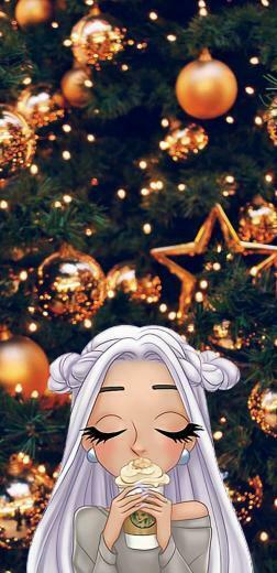 Ariana Grande Christmas Wallpaper