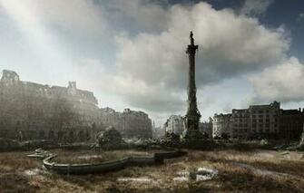 Wallpaper I Am Legend City London Art Fantasy