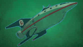 Planet Express Background By Aal219
