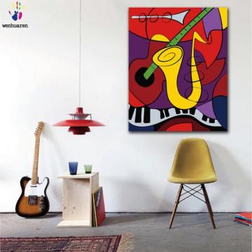 Diy Colorings Pictures By Numbers With Colors The World Of Picasso