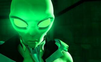 Alien Green Fondo Escritorio Wallpaper