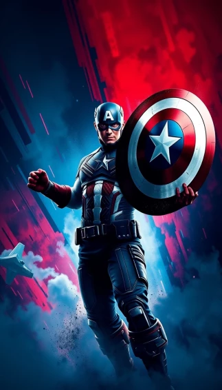 Captain America Mobile Wallpaper