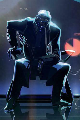 Mass Effect Wired Illusive Man Wallpaper For iPhone