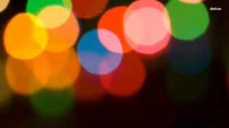 Glowing Lights Wallpaper Abstract