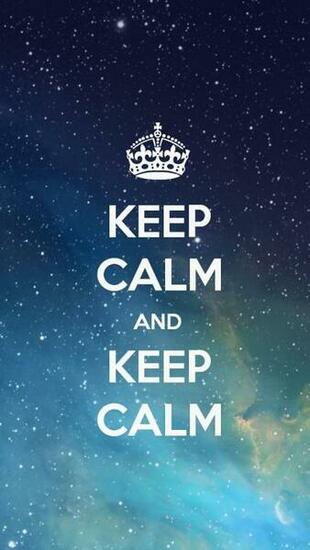 Keep Calm And The iPhone Wallpaper I Just