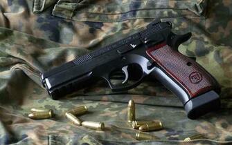 Cz Sp01 Shadow Target Pistol HD Wallpaper Background Image