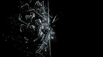 Cool Broken Glass Wallpaper