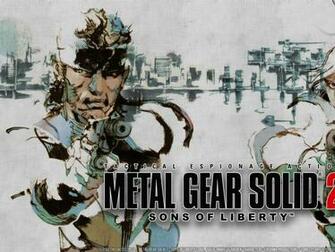 Wallpaper Metal Gear Solid Sons Of Liberty