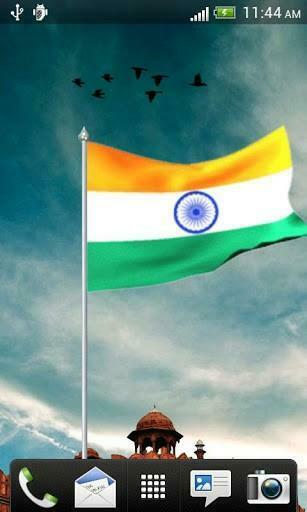 Bigger Indian Flag Live Wallpaper For Android Screenshot