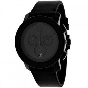 Shop Movado Men S Bold Black Dial Watch Shipping Today
