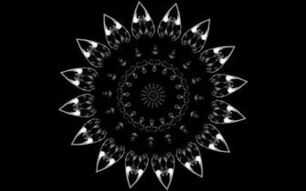 Chrome Mandala High Quality And Resolution Wallpaper
