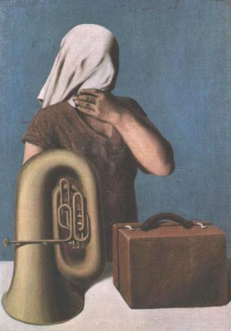 The Heart Of Matter A Surrealist Rene Magritte Art Wallpaper