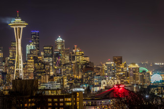 Seattle Skyline Oc 4k Wallpaper