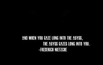 You Wallpaper Abyss Gazing Gazes Myspace Background