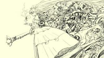 Sketches Wallpaper Top Background