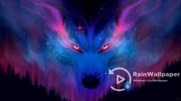 Cosmic Wolf By Jimking