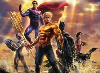 Wallpaper Justice League Throne Of Atlantis Aquaman Wonder Woman