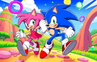 Sonic And Amy Wallpaper