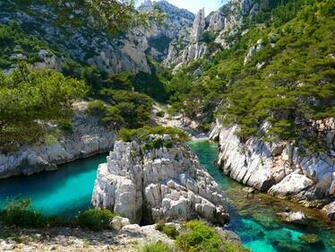 Near Marseille France X Mountains