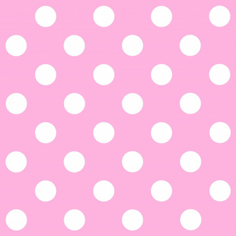 Pink And White Polka Dots Pattern Clip Art