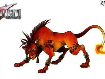 High Definition Wallpaper Of Nanaki Red Xiii From Final Fantasy