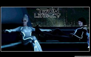 Tron Legacy Gem And Quorra Ultra HD Desktop Background Wallpaper