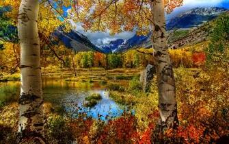 Autumn Mountains Wallpaper Background
