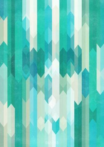 Art Patterns Inspiration Teal Lines