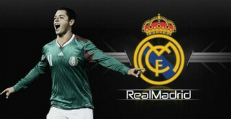 Javier Hernandez Chicharito In A Real Madrid Wallpaper New Signing