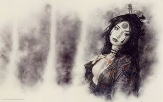 Luis Royo Wallpaper Illustrations Artwork