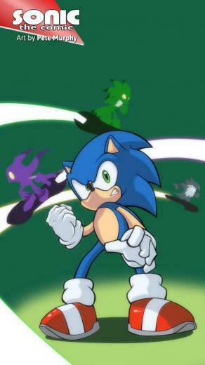 Sonic The Comic Wallpaper