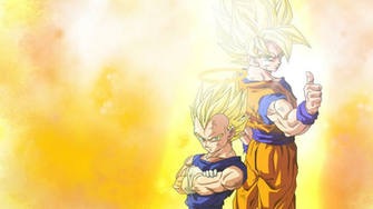 Goku And Vegeta Wallpaper By Kesia Chan