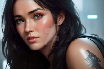 Megan Fox Premium Wallpaper 4k By Franwillian