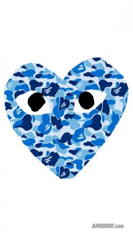 Bape Camo iPhone Wallpaper Garcons X