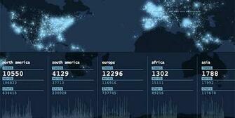 Real Time World Map Wallpaper