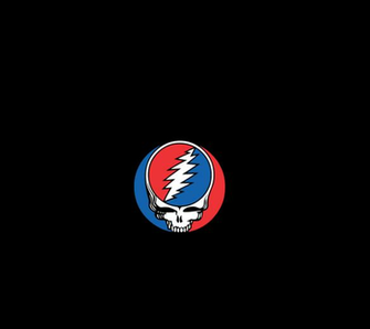 Grateful Dead Steal Your Face On Black