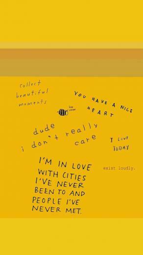 Sad Aesthetic iPhone Wallpaper Quotes Handwriting